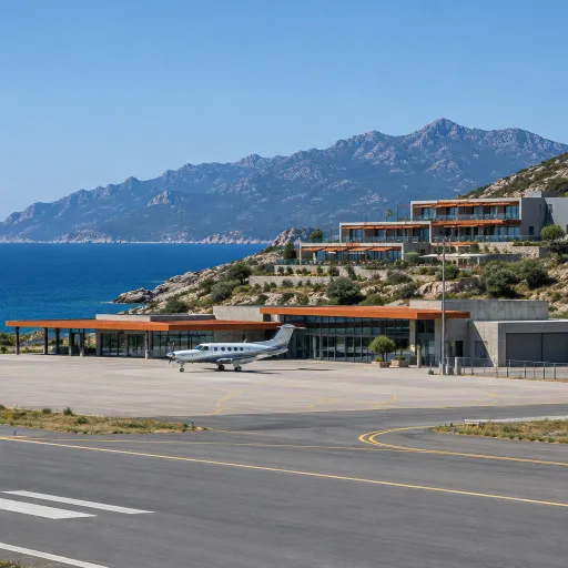 How corse airport hubs shape your luxury hotel stay in Corsica