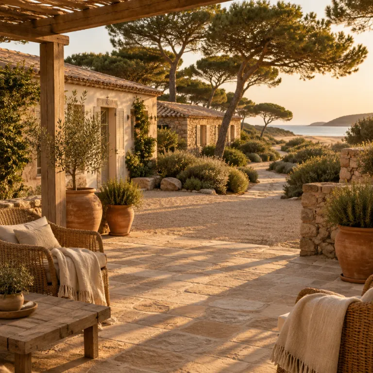 An elegant escape at les bergeries de Palombaggia in southern Corsica