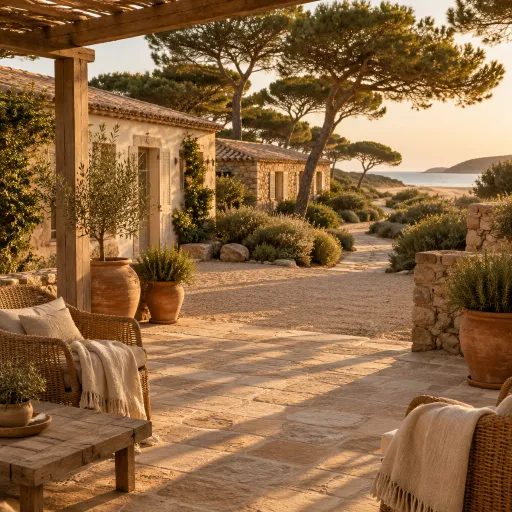 An elegant escape at les bergeries de Palombaggia in southern Corsica
