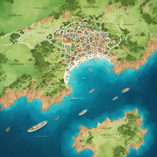 Corsica luxury hotels map: your guide to the island’s most exclusive stays