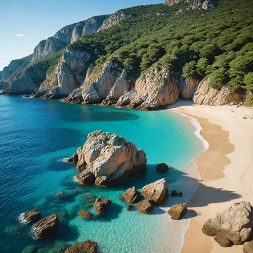 A guide to the best beaches in Corsica: white sand, crystal clear water, and coastal beauty
